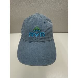 Authentic Pigment Baseball Hat Blue River Valley Ranch RVR Maryland Adjustable